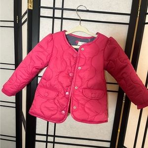 Hot pink aspen kids jacket size 24M new with tags